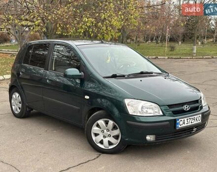Зеленый Хендай Гетц, объемом двигателя 1.34 л и пробегом 150 тыс. км за 4650 $, фото 1 на Automoto.ua