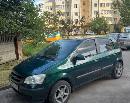 Зелений Хендай Гетц, об'ємом двигуна 1.3 л та пробігом 176 тис. км за 4200 $, фото 1 на Automoto.ua