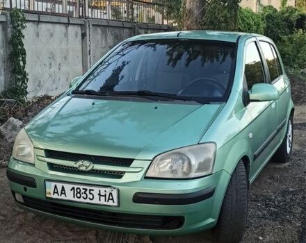 Зелений Хендай Гетц, об'ємом двигуна 1.4 л та пробігом 210 тис. км за 2950 $, фото 1 на Automoto.ua