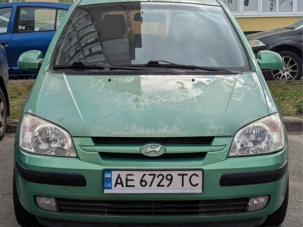 Зеленый Хендай Гетц, объемом двигателя 1.3 л и пробегом 150 тыс. км за 3700 $, фото 1 на Automoto.ua