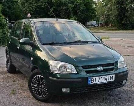 Зелений Хендай Гетц, об'ємом двигуна 1.3 л та пробігом 200 тис. км за 3300 $, фото 1 на Automoto.ua
