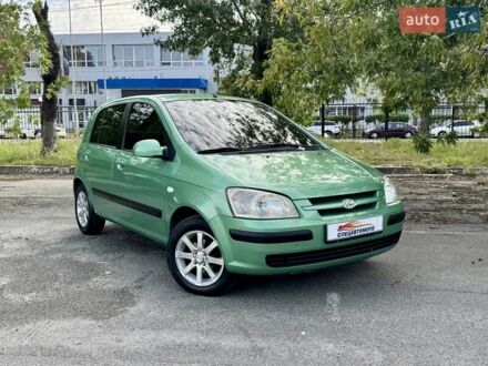 Зелений Хендай Гетц, об'ємом двигуна 1.4 л та пробігом 140 тис. км за 4990 $, фото 1 на Automoto.ua