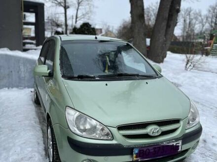 Зелений Хендай Гетц, об'ємом двигуна 1.4 л та пробігом 237 тис. км за 4550 $, фото 1 на Automoto.ua