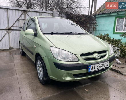 Зеленый Хендай Гетц, объемом двигателя 1.1 л и пробегом 116 тыс. км за 3700 $, фото 1 на Automoto.ua