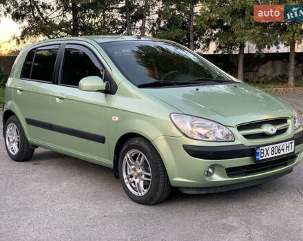 Зелений Хендай Гетц, об'ємом двигуна 1.4 л та пробігом 143 тис. км за 5999 $, фото 1 на Automoto.ua