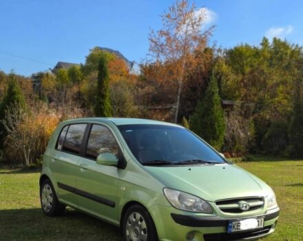Зеленый Хендай Гетц, объемом двигателя 1.4 л и пробегом 162 тыс. км за 6000 $, фото 1 на Automoto.ua