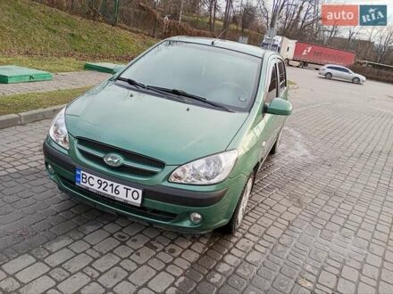 Зеленый Хендай Гетц, объемом двигателя 1.4 л и пробегом 142 тыс. км за 6200 $, фото 1 на Automoto.ua