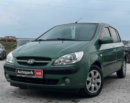 Зеленый Хендай Гетц, объемом двигателя 1.4 л и пробегом 142 тыс. км за 6300 $, фото 1 на Automoto.ua