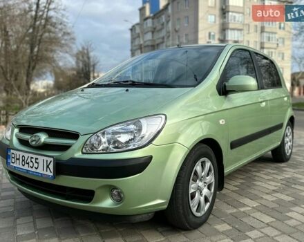 Зеленый Хендай Гетц, объемом двигателя 1.4 л и пробегом 97 тыс. км за 5800 $, фото 1 на Automoto.ua