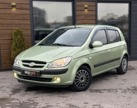 Зеленый Хендай Гетц, объемом двигателя 1.4 л и пробегом 132 тыс. км за 4600 $, фото 1 на Automoto.ua