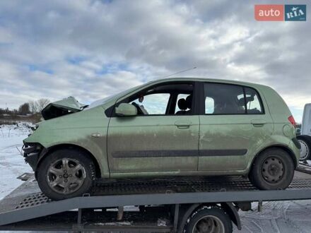 Зеленый Хендай Гетц, объемом двигателя 1.1 л и пробегом 310 тыс. км за 1100 $, фото 1 на Automoto.ua