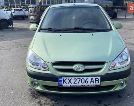 Зеленый Хендай Гетц, объемом двигателя 1.4 л и пробегом 54 тыс. км за 6900 $, фото 1 на Automoto.ua
