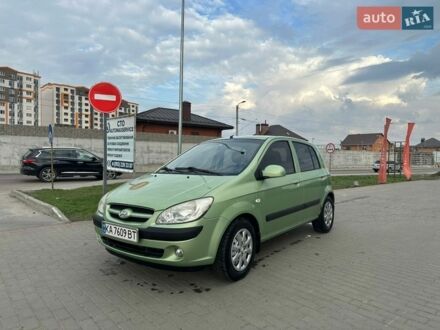 Зелений Хендай Гетц, об'ємом двигуна 1.4 л та пробігом 119 тис. км за 4300 $, фото 1 на Automoto.ua