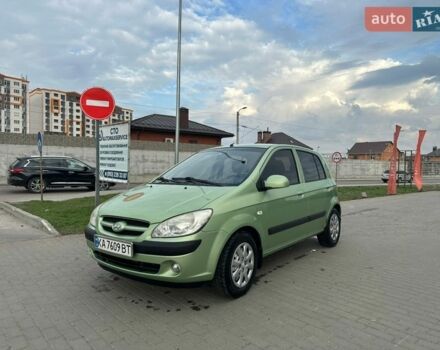 Зеленый Хендай Гетц, объемом двигателя 1.4 л и пробегом 119 тыс. км за 4300 $, фото 1 на Automoto.ua