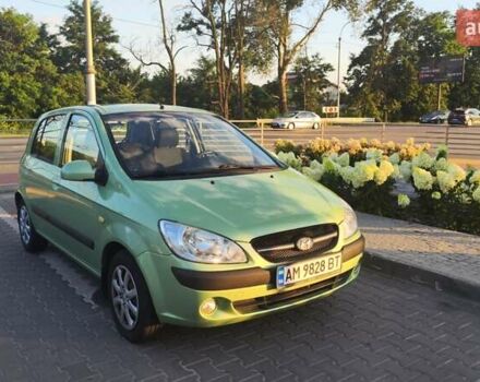 Зелений Хендай Гетц, об'ємом двигуна 1.4 л та пробігом 120 тис. км за 6800 $, фото 1 на Automoto.ua