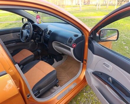 Помаранчевий Хендай Гетц, об'ємом двигуна 1.1 л та пробігом 188 тис. км за 4400 $, фото 13 на Automoto.ua