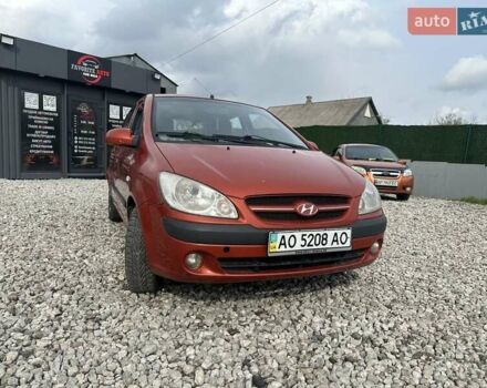 Оранжевый Хендай Гетц, объемом двигателя 1.4 л и пробегом 230 тыс. км за 3950 $, фото 1 на Automoto.ua
