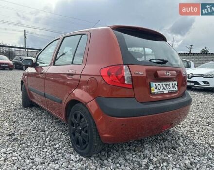 Оранжевый Хендай Гетц, объемом двигателя 1.4 л и пробегом 230 тыс. км за 3950 $, фото 5 на Automoto.ua