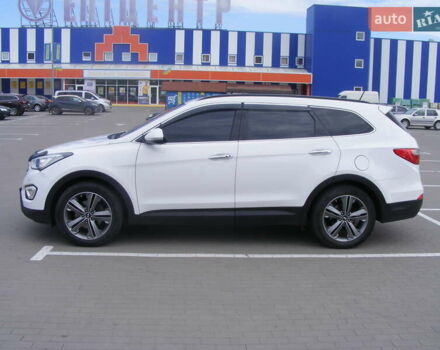 Белый Хендай Гранд Санта Фе, объемом двигателя 2.2 л и пробегом 99 тыс. км за 21000 $, фото 2 на Automoto.ua