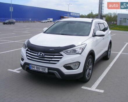 Белый Хендай Гранд Санта Фе, объемом двигателя 2.2 л и пробегом 99 тыс. км за 21000 $, фото 13 на Automoto.ua