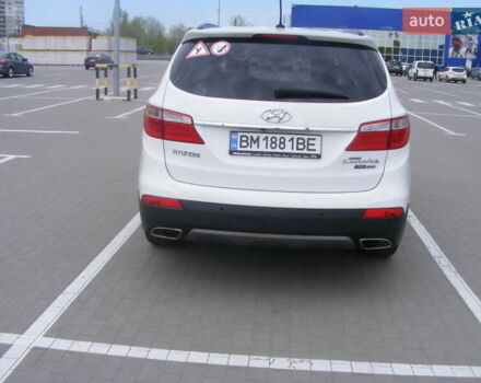 Белый Хендай Гранд Санта Фе, объемом двигателя 2.2 л и пробегом 99 тыс. км за 21000 $, фото 5 на Automoto.ua