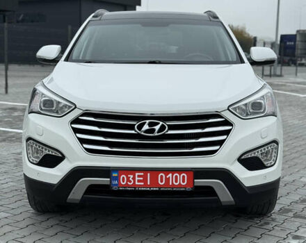 Белый Хендай Гранд Санта Фе, объемом двигателя 2.2 л и пробегом 149 тыс. км за 20777 $, фото 1 на Automoto.ua