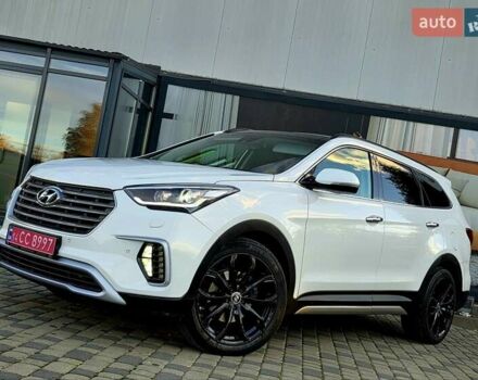Белый Хендай Гранд Санта Фе, объемом двигателя 2.2 л и пробегом 118 тыс. км за 26950 $, фото 6 на Automoto.ua