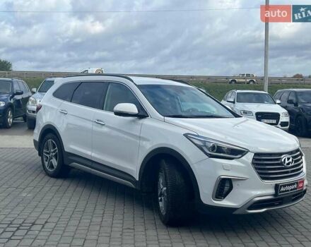 Белый Хендай Гранд Санта Фе, объемом двигателя 2.2 л и пробегом 124 тыс. км за 32580 $, фото 16 на Automoto.ua