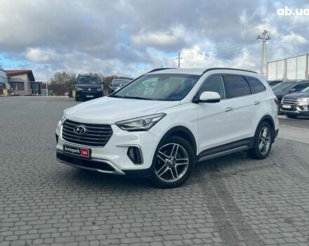 Белый Хендай Гранд Санта Фе, объемом двигателя 2.2 л и пробегом 124 тыс. км за 32580 $, фото 4 на Automoto.ua