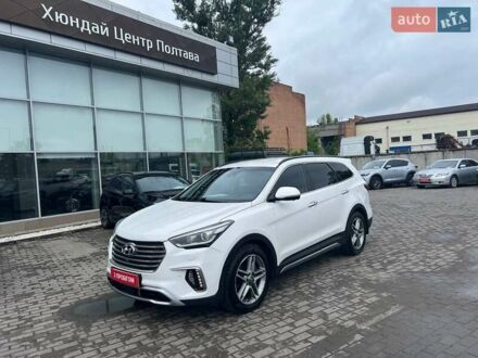 Хендай Гранд Санта Фе 2017 в Полтаве на Automoto.ua Белый Хендай Гранд Санта Фе, объемом двигателя 2.2 л и пробегом 201 тыс. км за 22700 $, фото 1 на Automoto.ua
