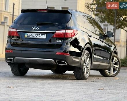 Черный Хендай Гранд Санта Фе, объемом двигателя 2.2 л и пробегом 65 тыс. км за 22700 $, фото 6 на Automoto.ua