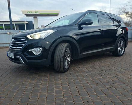 Черный Хендай Гранд Санта Фе, объемом двигателя 2.2 л и пробегом 166 тыс. км за 21150 $, фото 4 на Automoto.ua