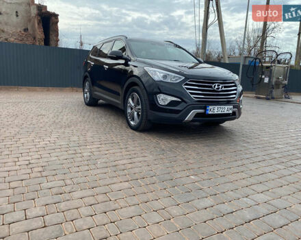Черный Хендай Гранд Санта Фе, объемом двигателя 2.2 л и пробегом 166 тыс. км за 21150 $, фото 1 на Automoto.ua