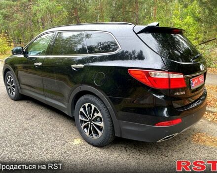 Черный Хендай Гранд Санта Фе, объемом двигателя 2.2 л и пробегом 217 тыс. км за 15990 $, фото 3 на Automoto.ua