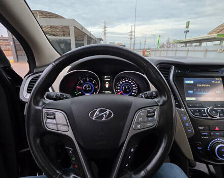 Черный Хендай Гранд Санта Фе, объемом двигателя 2.2 л и пробегом 166 тыс. км за 21150 $, фото 16 на Automoto.ua