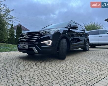 Черный Хендай Гранд Санта Фе, объемом двигателя 2.2 л и пробегом 215 тыс. км за 18999 $, фото 276 на Automoto.ua