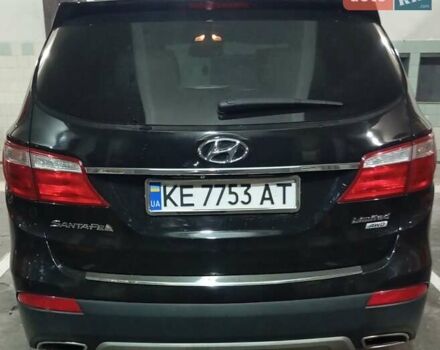 Черный Хендай Гранд Санта Фе, объемом двигателя 3.3 л и пробегом 147 тыс. км за 16500 $, фото 1 на Automoto.ua