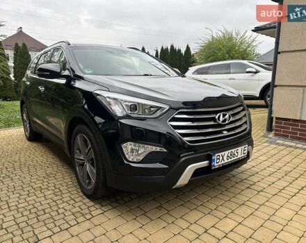 Черный Хендай Гранд Санта Фе, объемом двигателя 2.2 л и пробегом 215 тыс. км за 18999 $, фото 1 на Automoto.ua