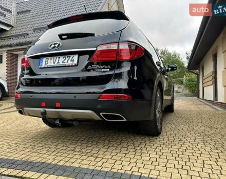 Черный Хендай Гранд Санта Фе, объемом двигателя 2.2 л и пробегом 215 тыс. км за 18999 $, фото 25 на Automoto.ua