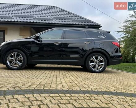 Черный Хендай Гранд Санта Фе, объемом двигателя 2.2 л и пробегом 215 тыс. км за 18999 $, фото 3 на Automoto.ua