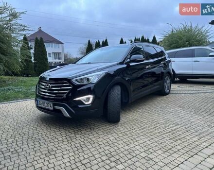 Черный Хендай Гранд Санта Фе, объемом двигателя 2.2 л и пробегом 215 тыс. км за 18999 $, фото 281 на Automoto.ua