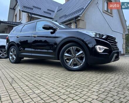 Черный Хендай Гранд Санта Фе, объемом двигателя 2.2 л и пробегом 215 тыс. км за 18999 $, фото 279 на Automoto.ua