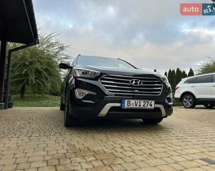 Черный Хендай Гранд Санта Фе, объемом двигателя 2.2 л и пробегом 215 тыс. км за 18999 $, фото 16 на Automoto.ua