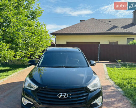 Черный Хендай Гранд Санта Фе, объемом двигателя 2.2 л и пробегом 95 тыс. км за 19800 $, фото 3 на Automoto.ua
