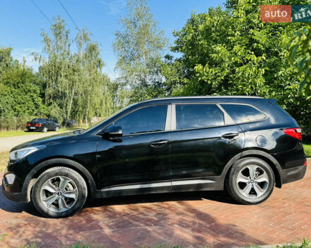 Черный Хендай Гранд Санта Фе, объемом двигателя 2.2 л и пробегом 95 тыс. км за 19800 $, фото 5 на Automoto.ua