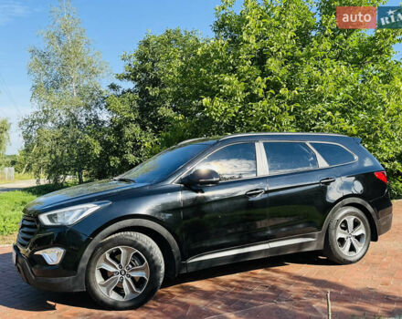 Черный Хендай Гранд Санта Фе, объемом двигателя 2.2 л и пробегом 95 тыс. км за 19800 $, фото 4 на Automoto.ua