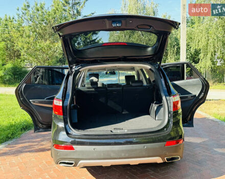 Черный Хендай Гранд Санта Фе, объемом двигателя 2.2 л и пробегом 95 тыс. км за 19800 $, фото 17 на Automoto.ua