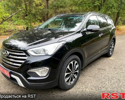 Черный Хендай Гранд Санта Фе, объемом двигателя 2.2 л и пробегом 217 тыс. км за 15990 $, фото 1 на Automoto.ua