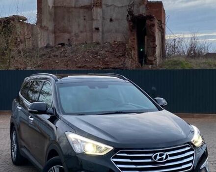 Черный Хендай Гранд Санта Фе, объемом двигателя 2.2 л и пробегом 166 тыс. км за 21150 $, фото 1 на Automoto.ua