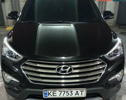 Черный Хендай Гранд Санта Фе, объемом двигателя 3.3 л и пробегом 147 тыс. км за 16500 $, фото 1 на Automoto.ua